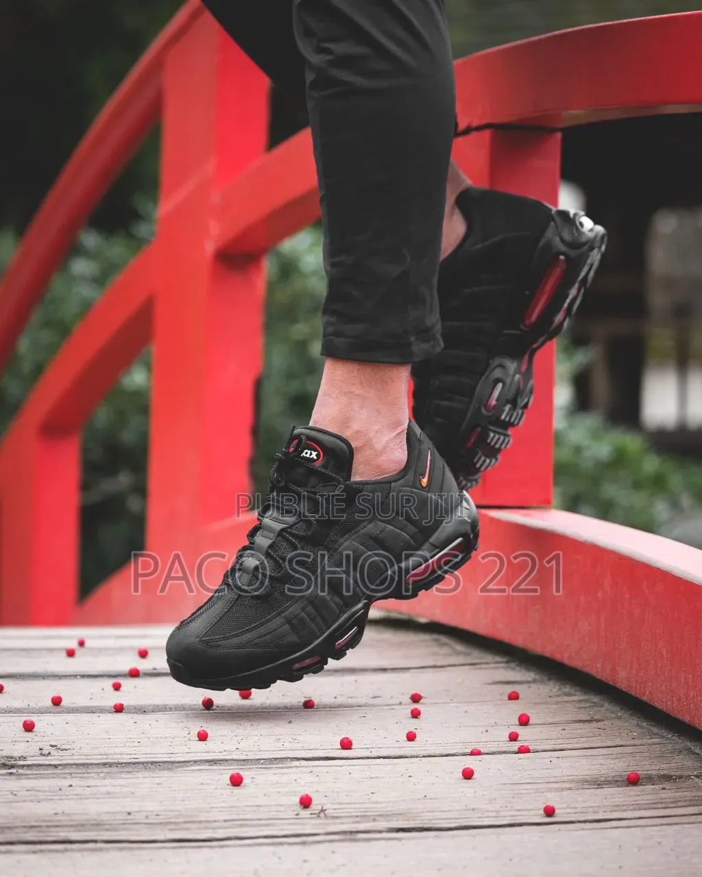 Nike Air Max 95 Noir/Rouge