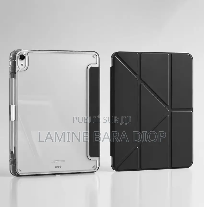 Coque iPad 11e Gen (A16) , 10e Gen , iPad Pro 11 Pouces Noir Et Rose