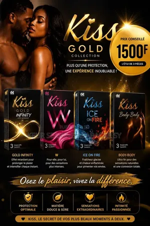 Préservatifs Kiss Gold