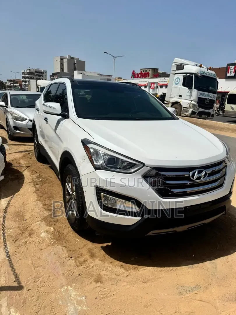Hyundai Santa Fe 2015 Blanc