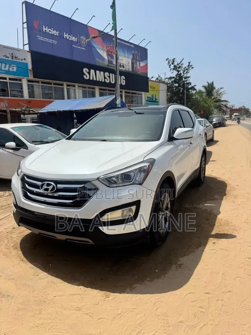 Hyundai Santa Fe 2015 Blanc