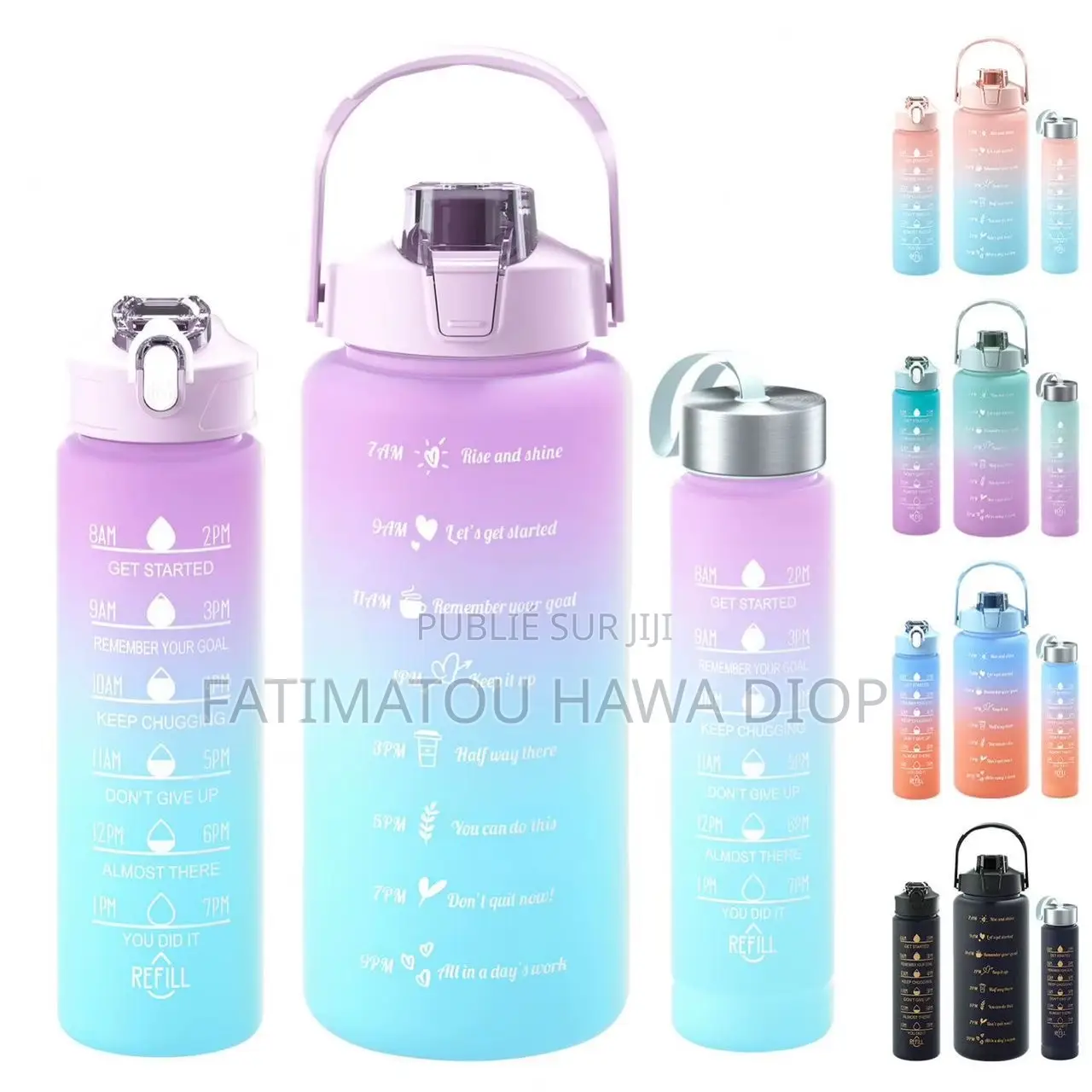 Gourdes 3pcs