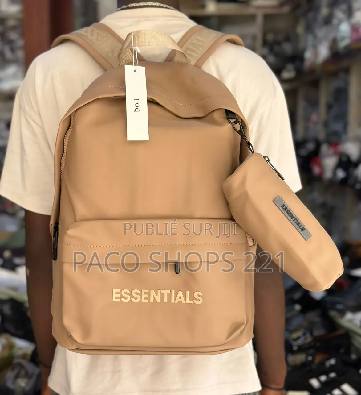 Sac À Dos ESSENTIALS 100% Imperméable & Anti-Pluie