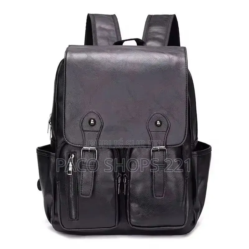 Sac À Dos en Cuir Idéal Pour Les Études, Le Travail Ou Les Voyages.