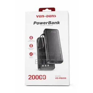 Power Bank 20 000 mAh (VD-PB059) Filaire