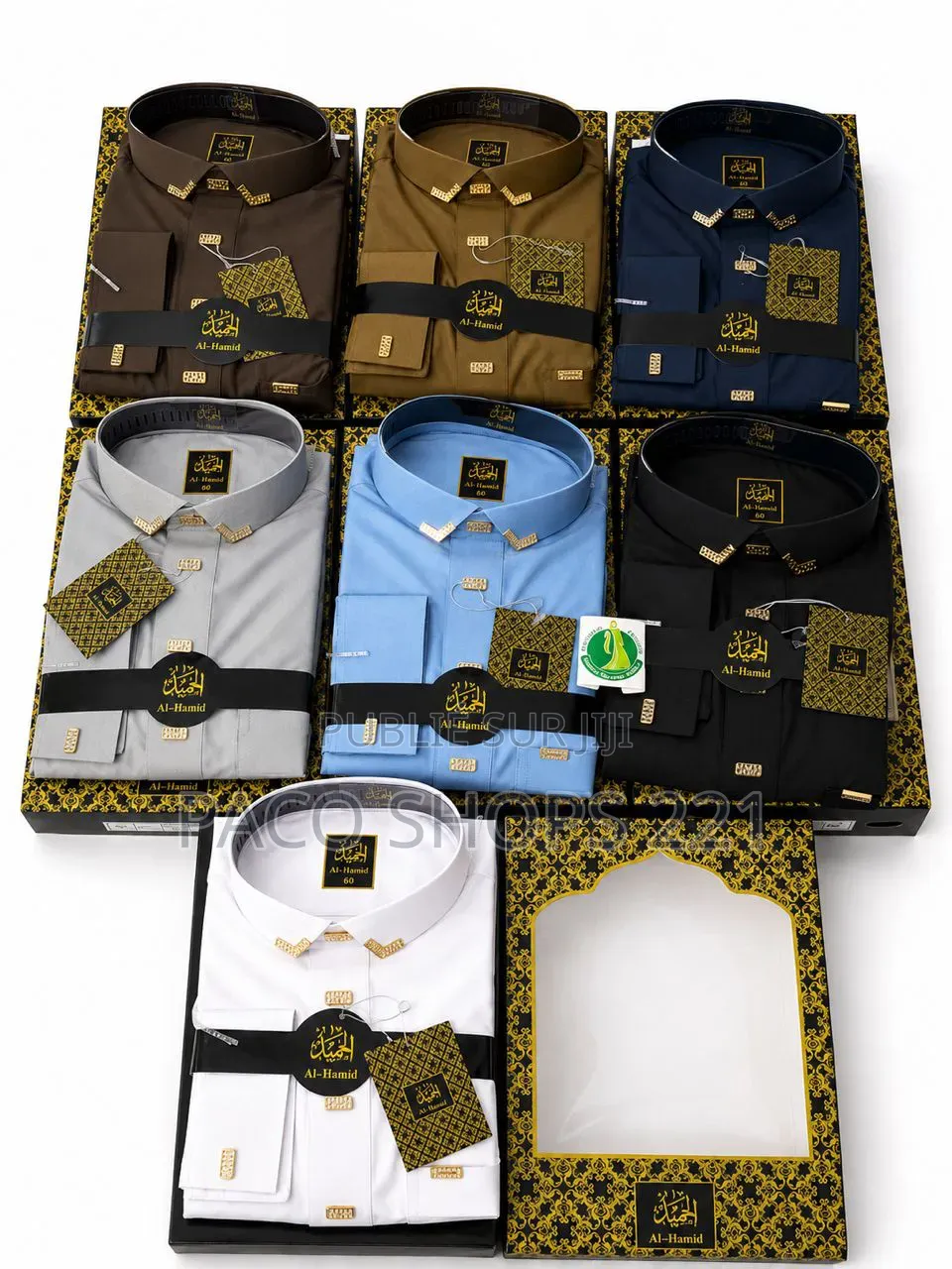Ensemble Prêt-À-Porter Homme Al-Hamid – Qualité Supérieure