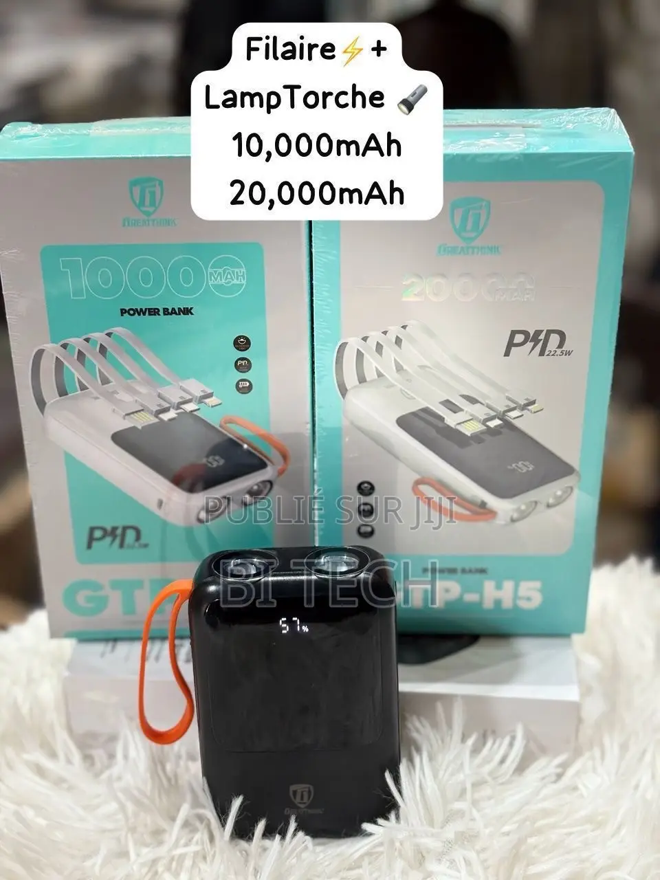 POWER BANK 20 0000 mAh GTP-H5