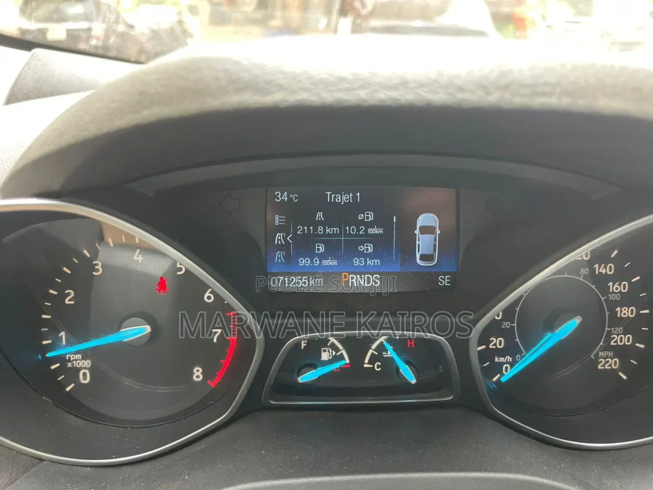 Ford Escape 2017 Blanc