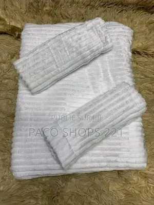 Ensemble Draps Velours 3 Pièces - Haute Qualité