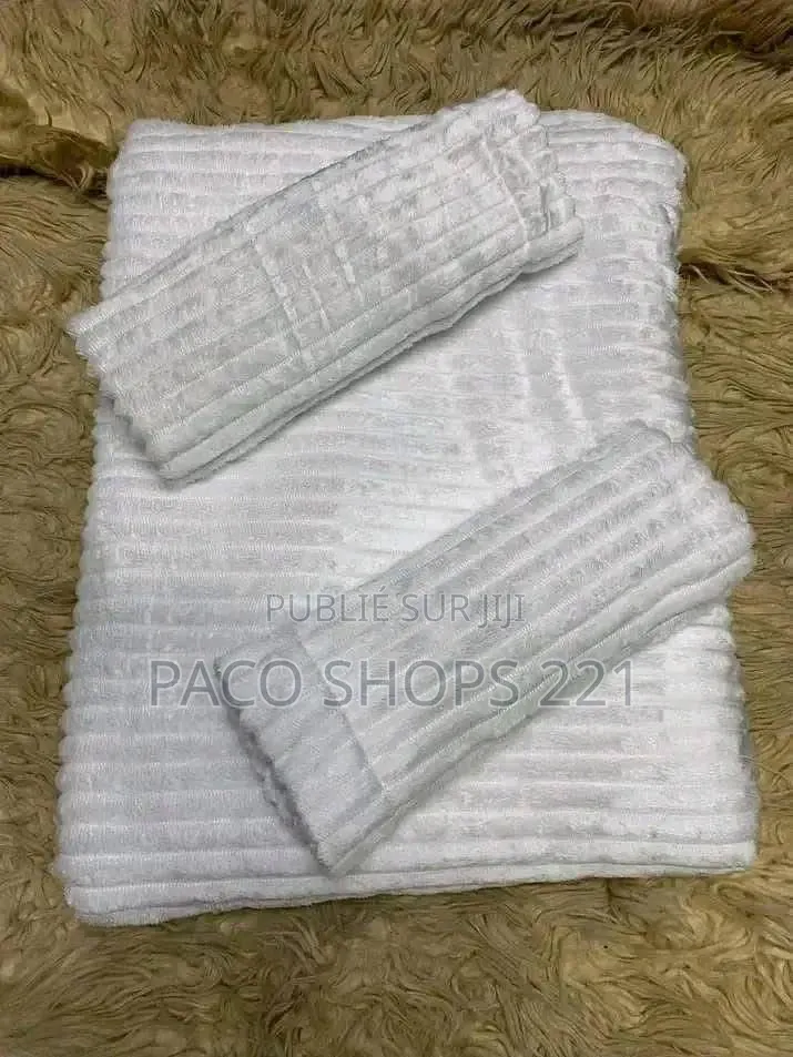 Ensemble Draps Velours 3 Pièces - Haute Qualité
