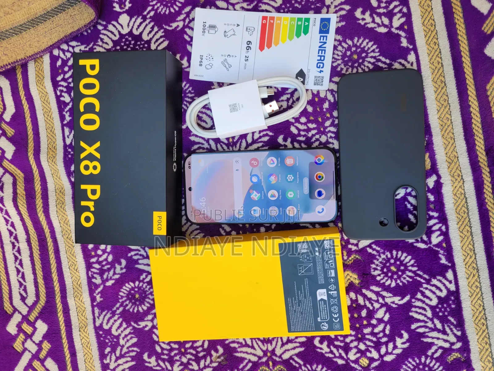 Nouveau Xiaomi Poco X8 Pro 256 GB Jaune