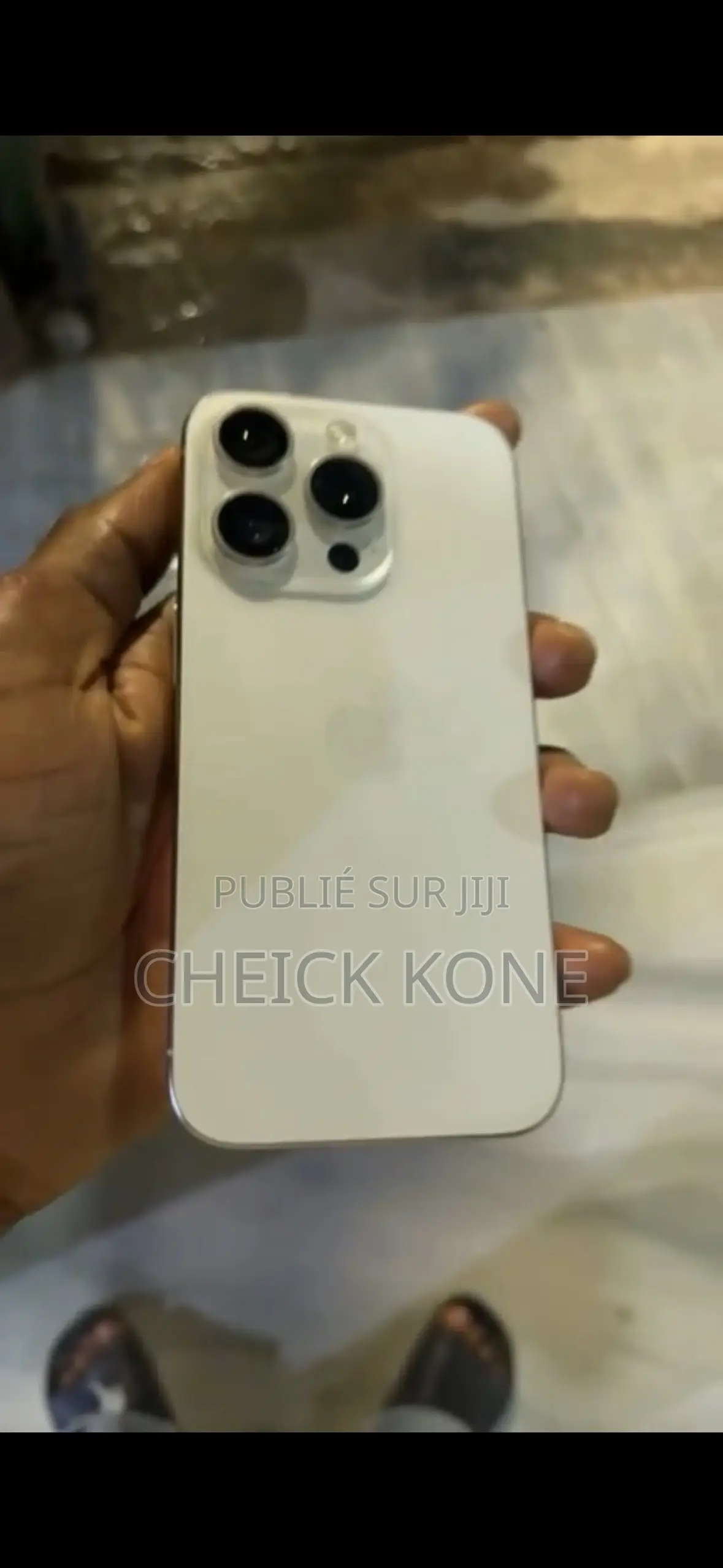 Apple iPhone 15 Pro 128 GB Blanc