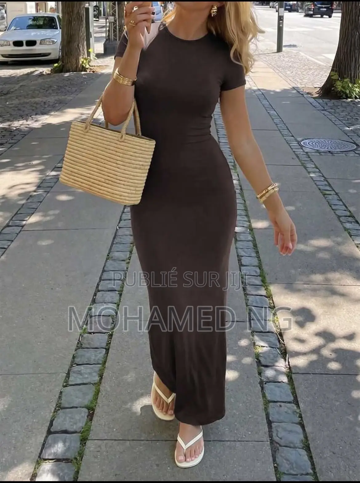 🤎 Robe Longue Moulante