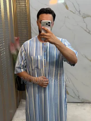 Khamiss Marocain en Lain Pour Homme