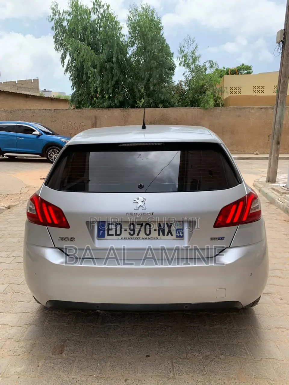 Peugeot 308 2016 Gris