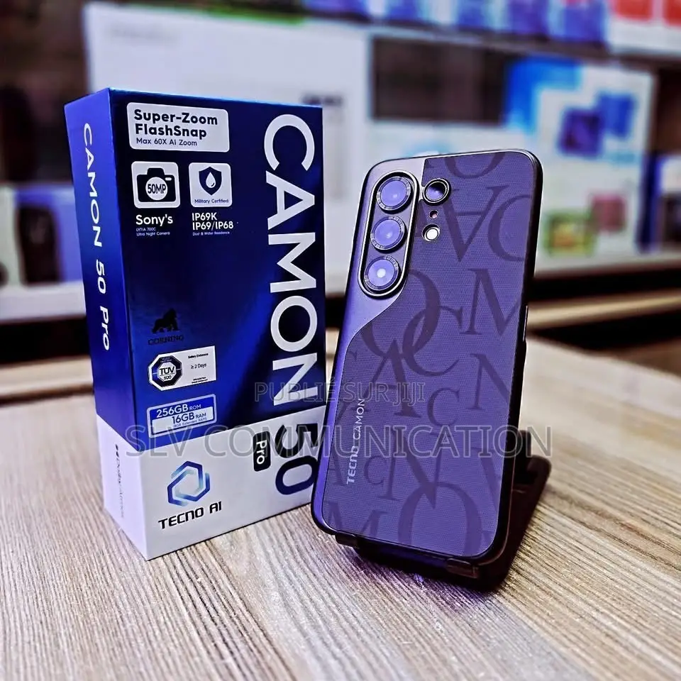 Nouveau Tecno Camon 50 Pro 256 GB Bleu