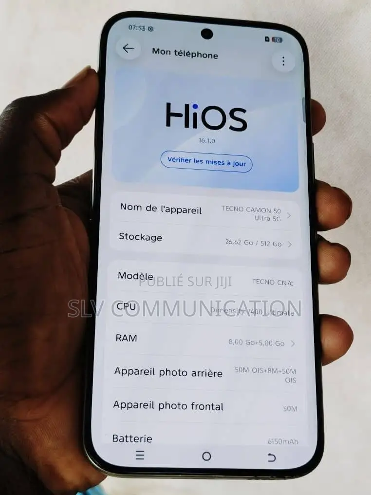 Nouveau Tecno Camon 50 Ultra 512 GB Gris