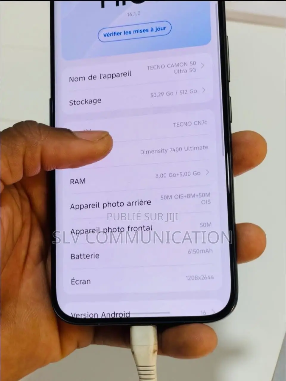 Nouveau Tecno Camon 50 Ultra 512 GB Vert