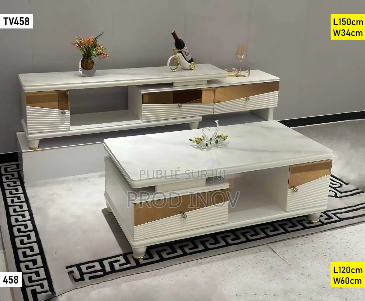 Ensembles Table TV + Table Basse 26sp02