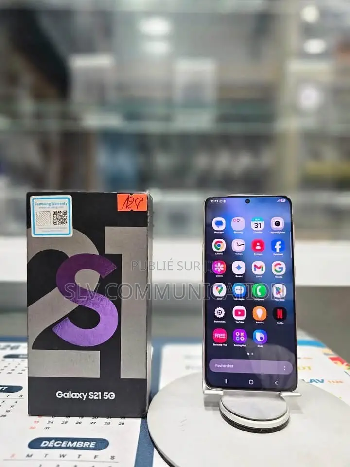 Nouveau Samsung Galaxy S21 5G 128 GB Bleu