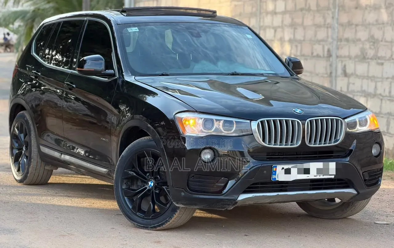 BMW X3 2017 Noir