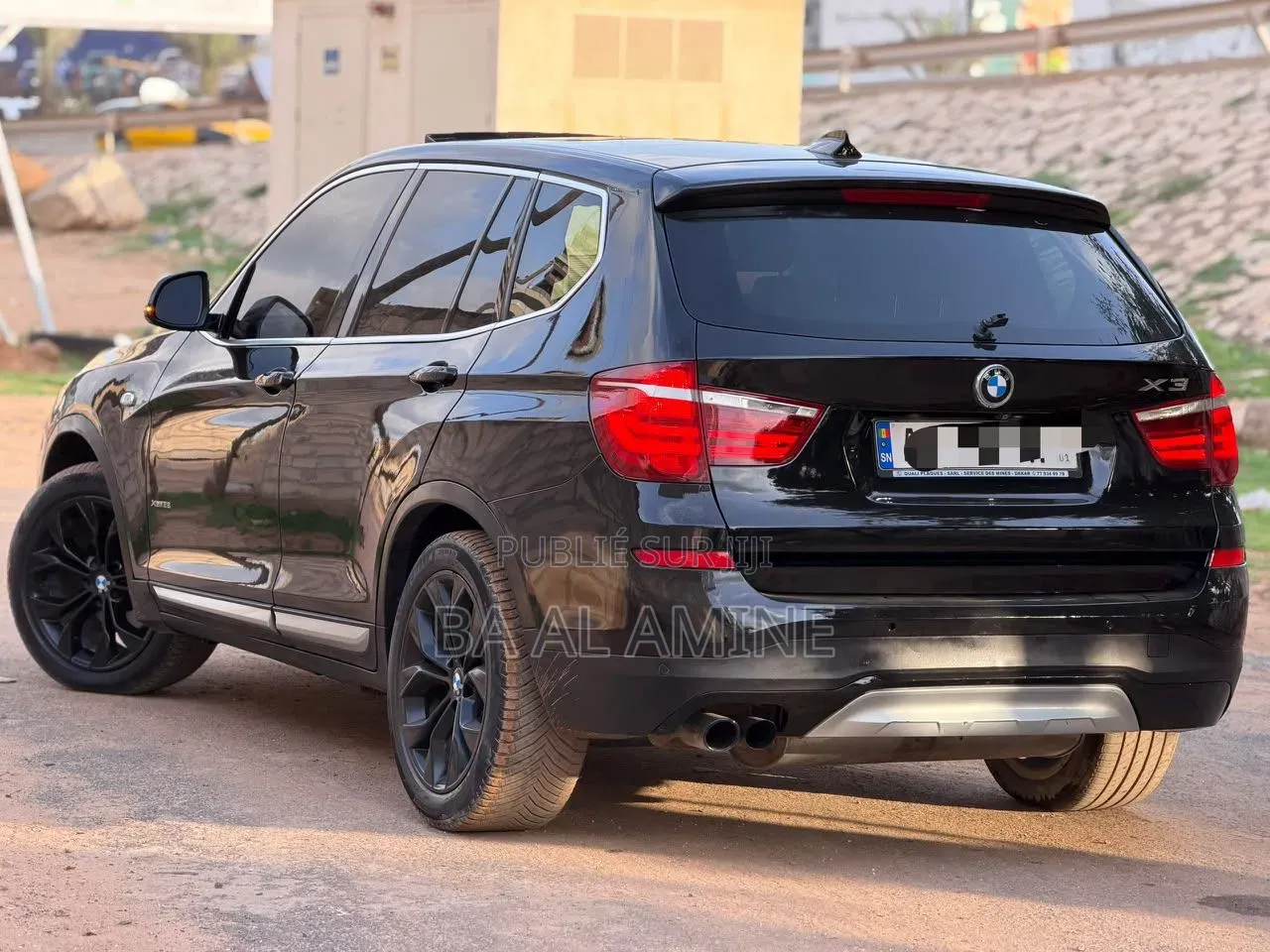 BMW X3 2017 Noir