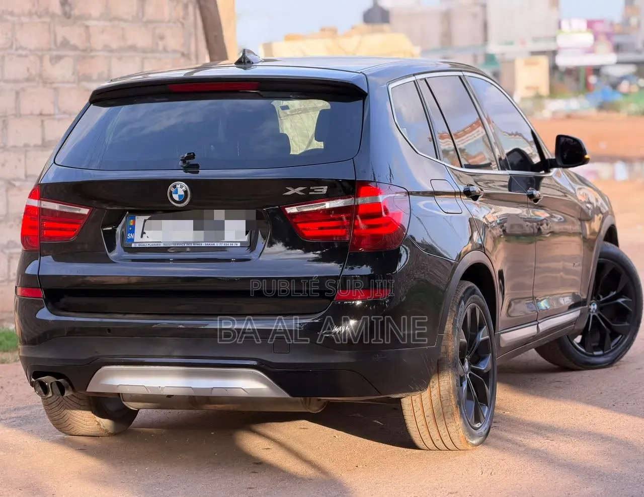 BMW X3 2017 Noir