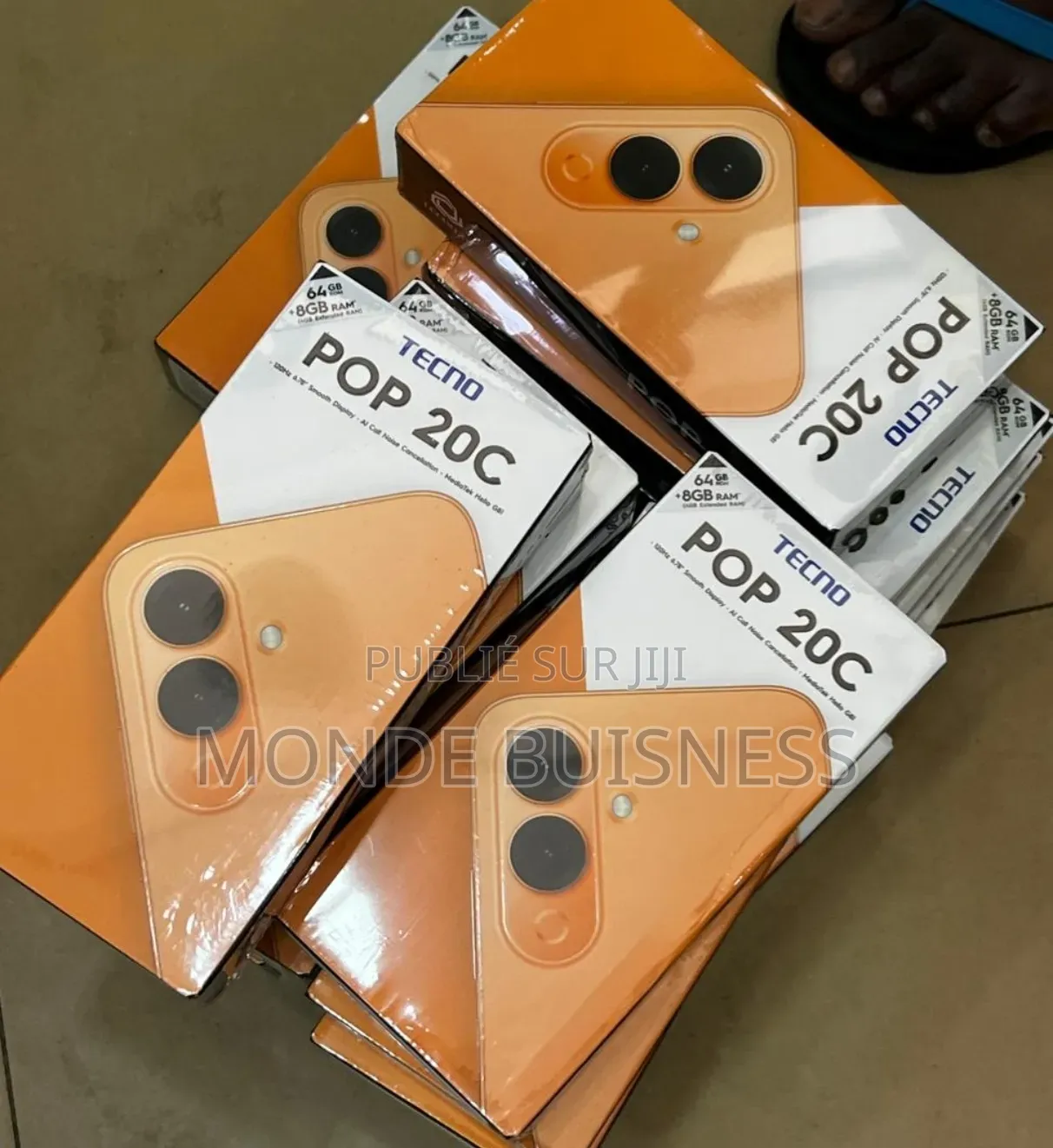 Nouveau Tecno Pop 20 64 GB Bleu