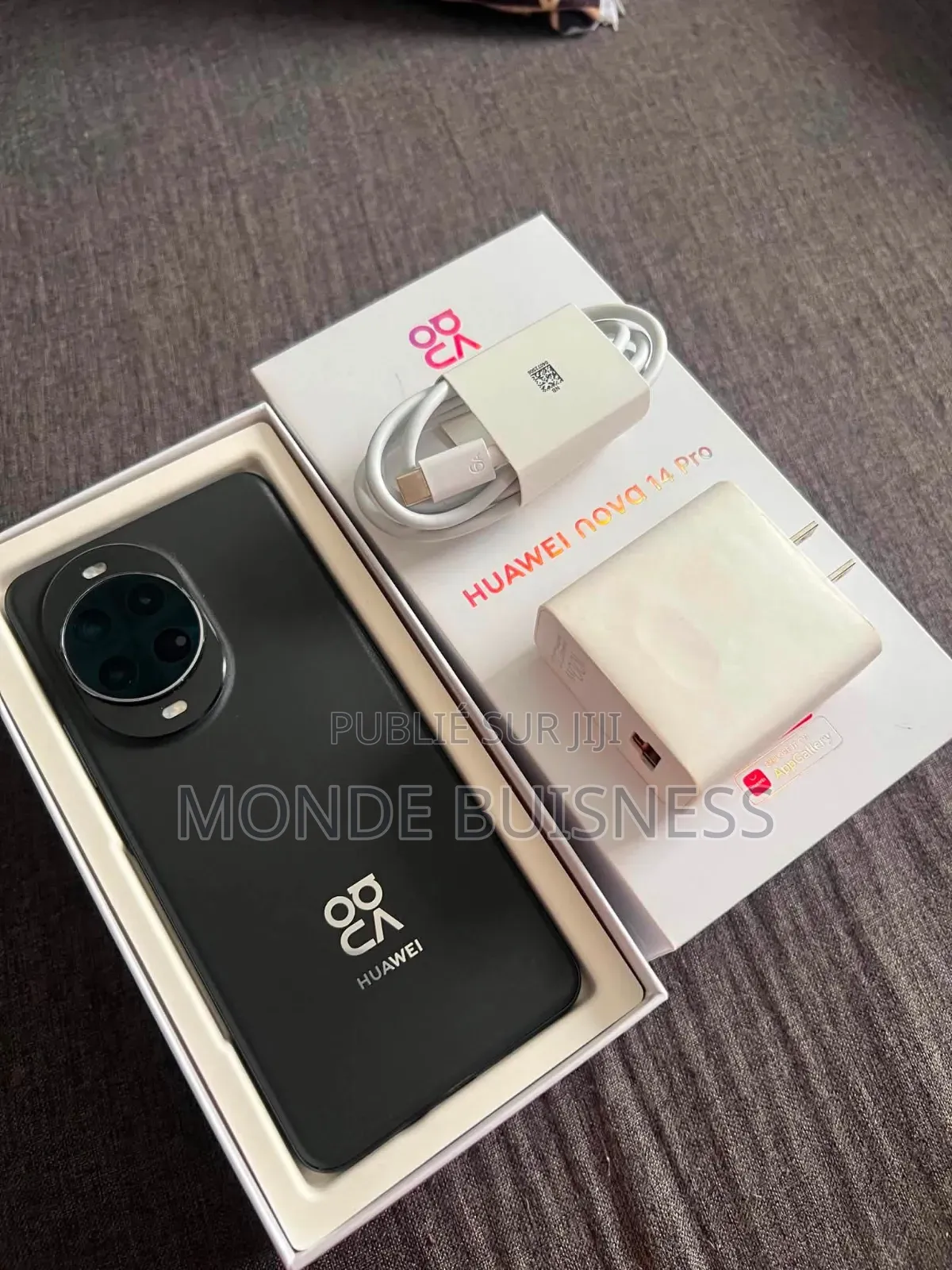 Nouveau Huawei Nova 14 5G 512 GB Noir