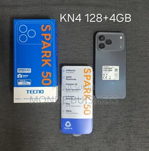 Nouveau Tecno Spark 50 128 GB Noir