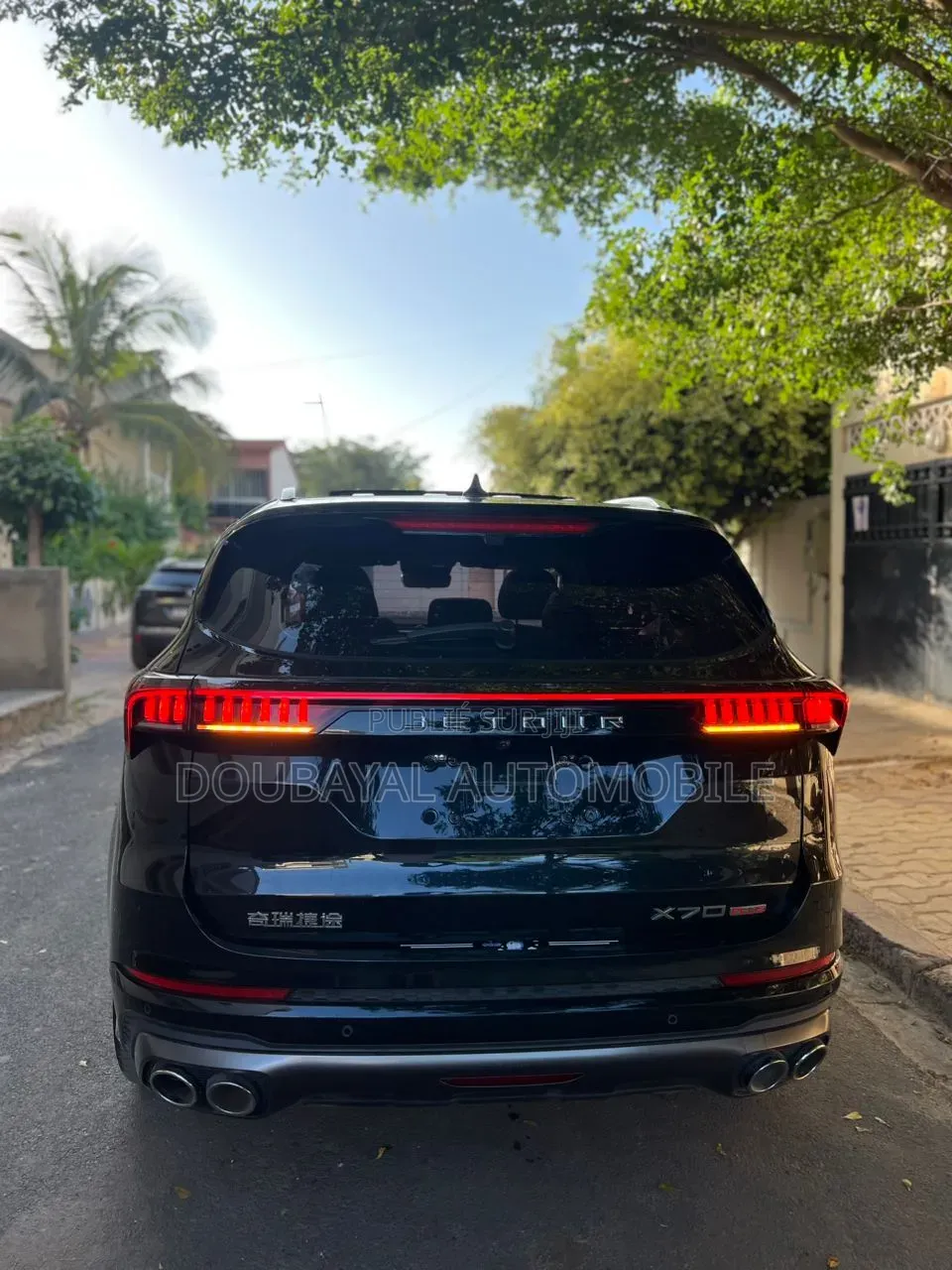 Jetour X70 1.5 7-Seater FWD 2021 Noir Mat