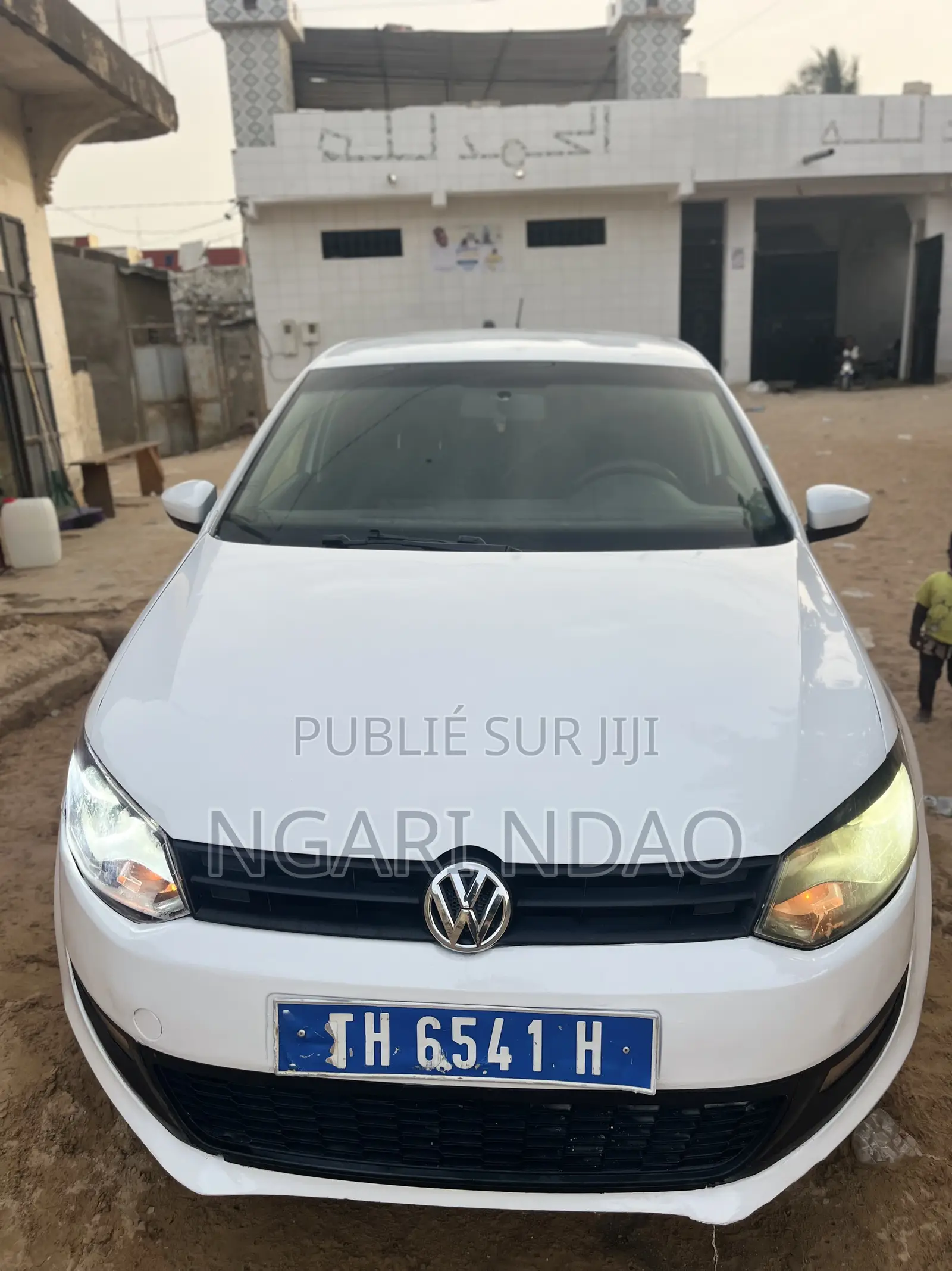 Nouveau Volkswagen Polo 1.6 TDI 2012 Blanc