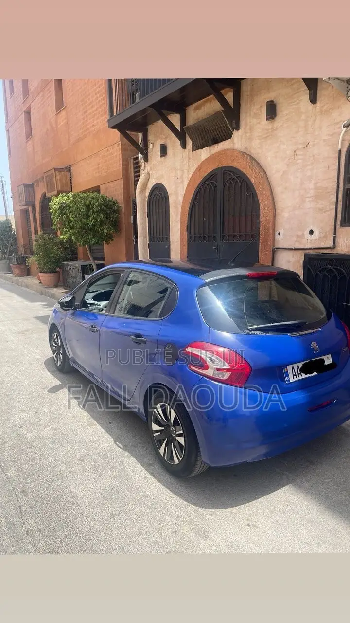 Peugeot 208 2012 Bleu