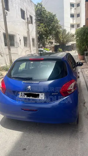 Peugeot 208 2012 Bleu