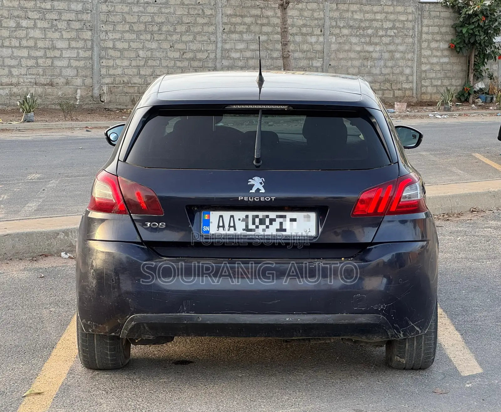 Peugeot 307 2017 Noir