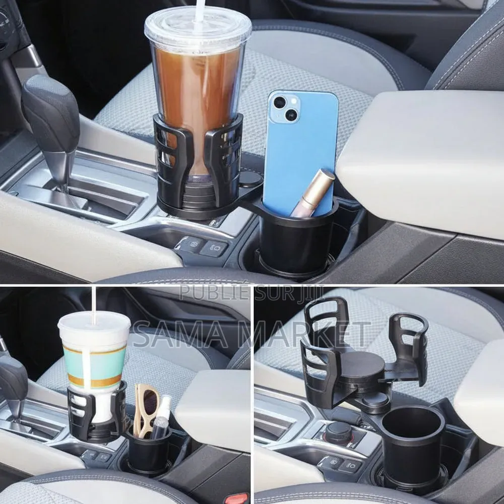 Adaptateur 2 en 1 Pour Porte-Gobelet De Voiture