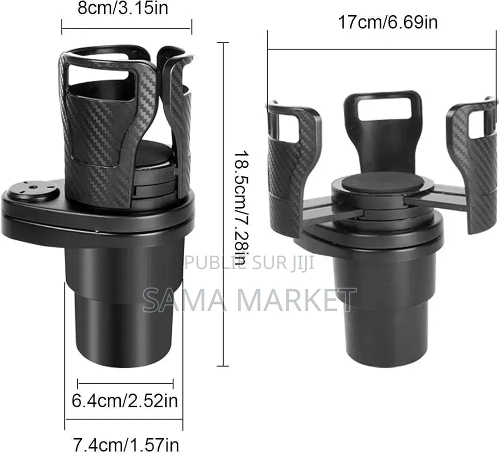 Adaptateur 2 en 1 Pour Porte-Gobelet De Voiture
