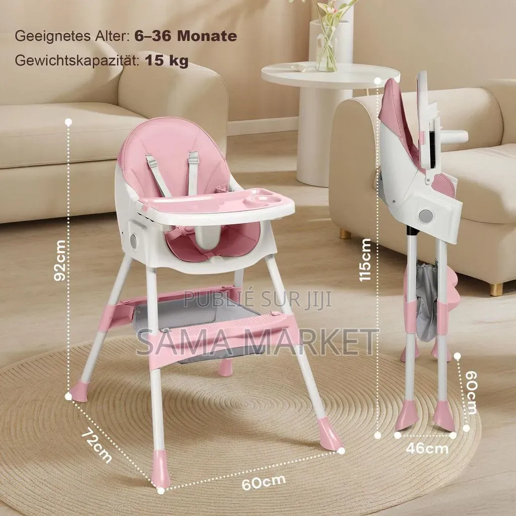 Chaise Haute Bébé Multi-Usage