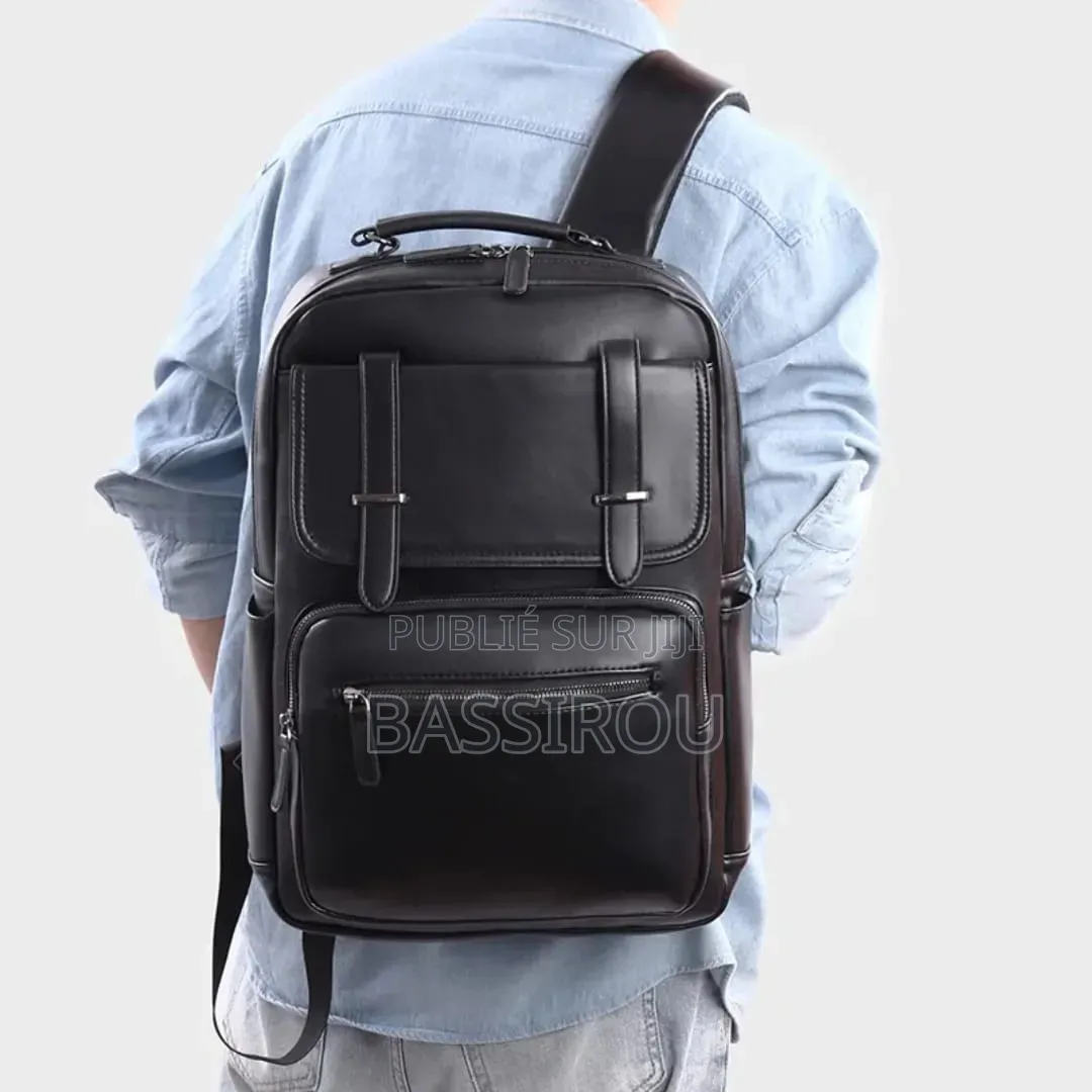 Sac 👜 À Dos Semi Cuir