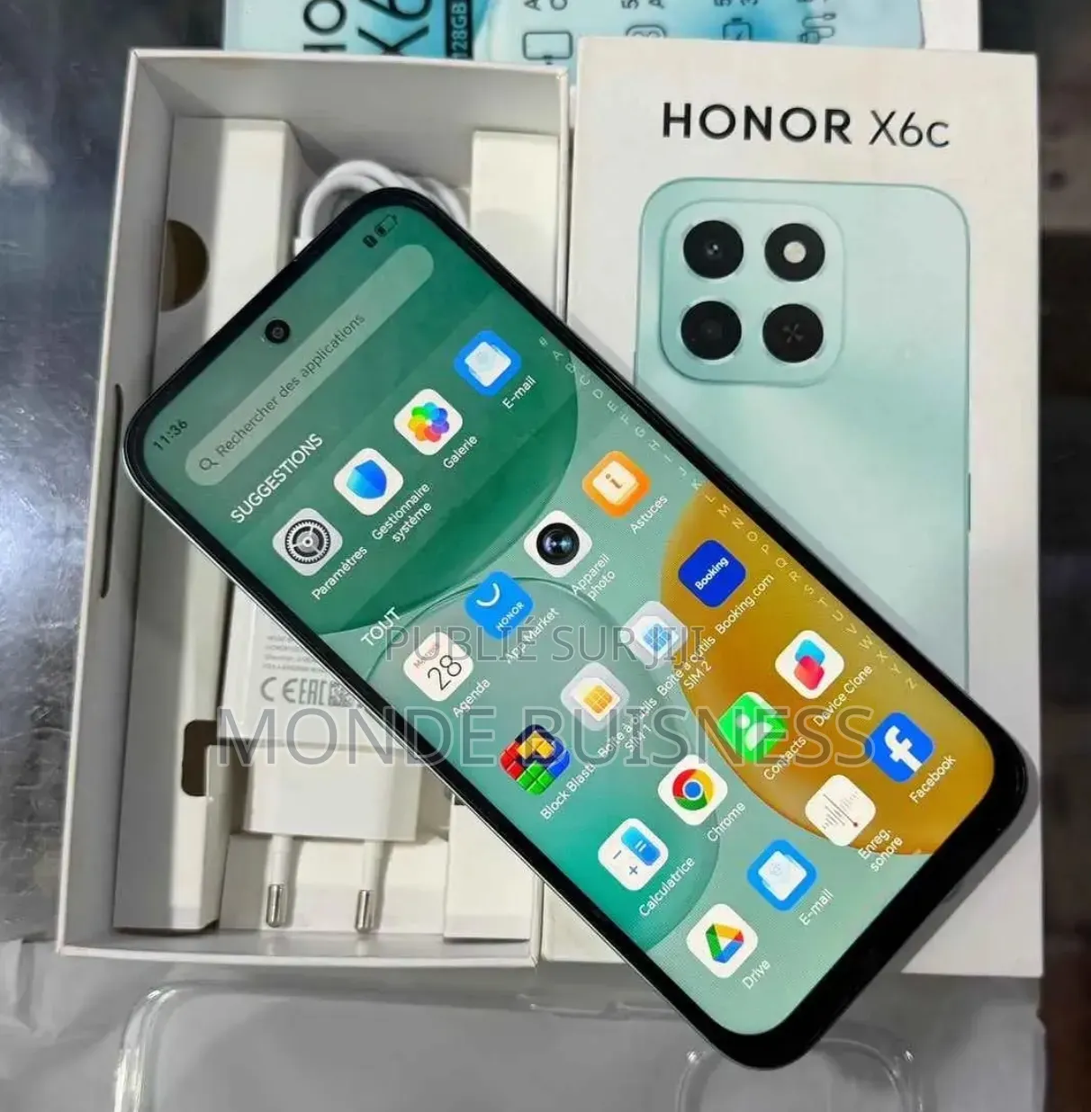 Nouveau Honor X6C 128 GB Gris
