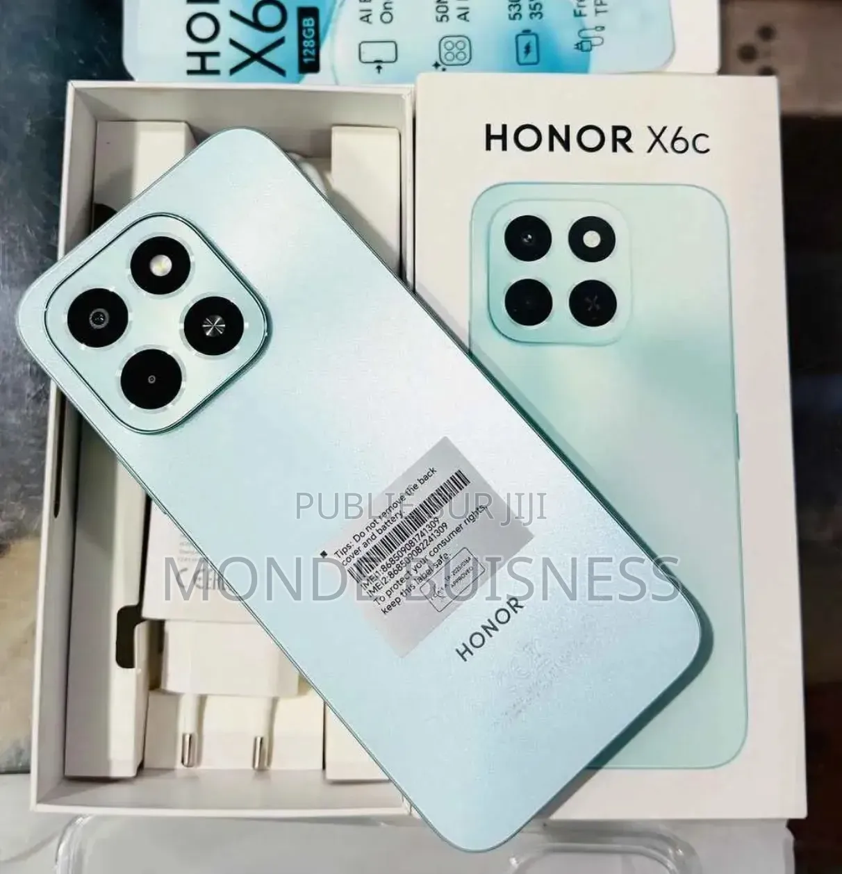 Nouveau Honor X6C 128 GB Gris