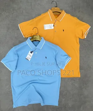 Polos Lacoste Col Officier – Haute Qualité ✨