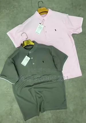 Polos Lacoste Col Officier – Haute Qualité ✨