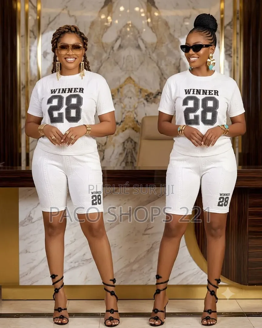 Ensemble T-Shirt & Short "Winner 28"
