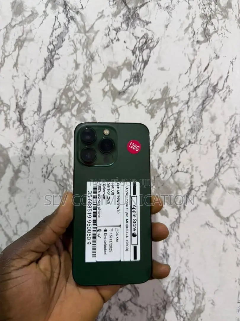 Nouveau Apple iPhone 13 Pro 128 GB Vert