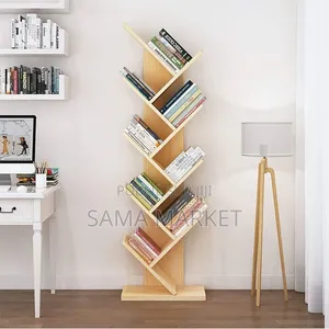 Bibliothèque Au Design Unique en Forme d'Arbre