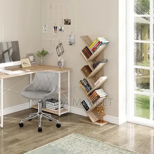Bibliothèque Au Design Unique en Forme d'Arbre