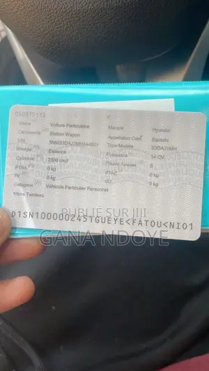 Nouveau Hyundai Santa Fe SEL 2021 Bleu
