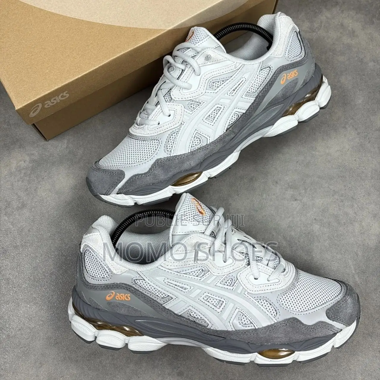 ASICS Gel-Nyc "Cloud Grey Cement Grey