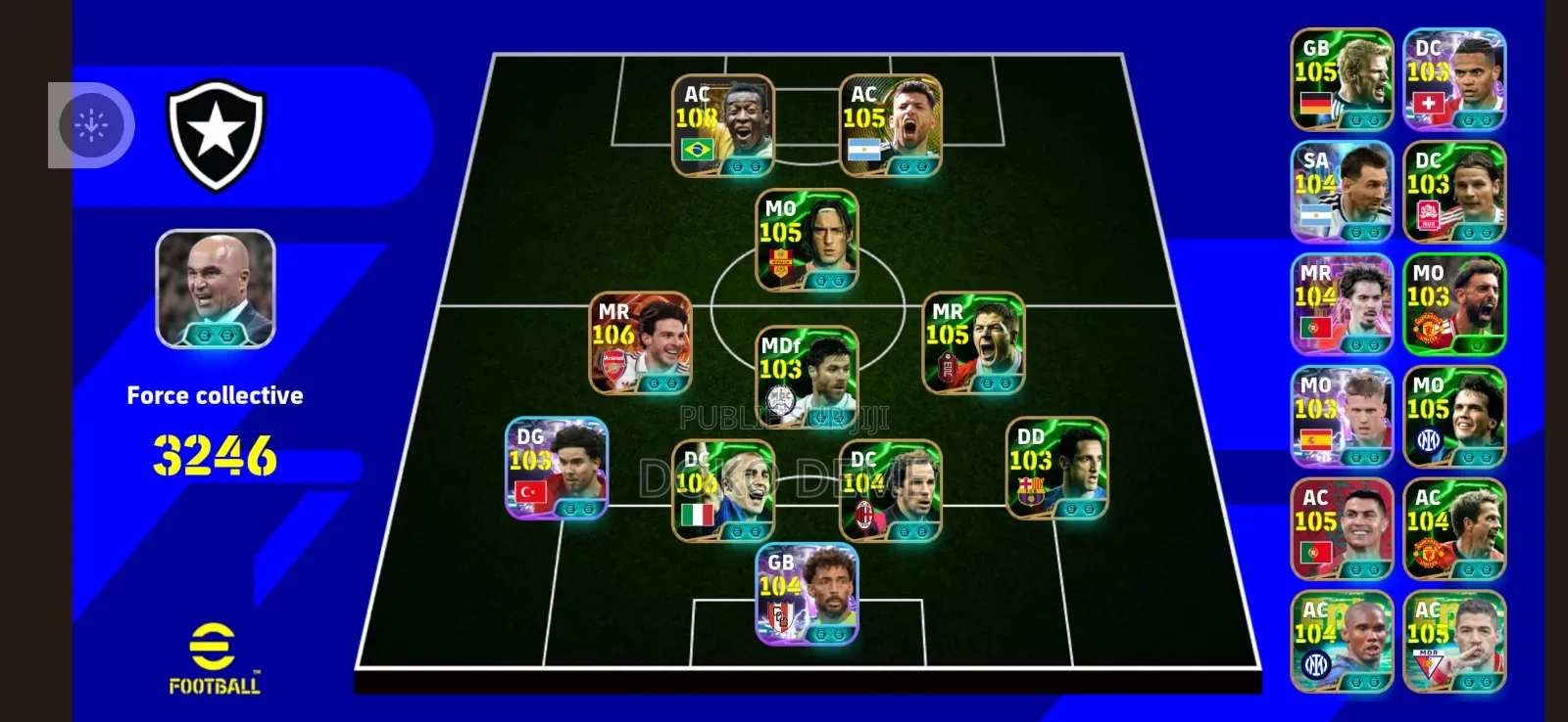 Compte Efootball